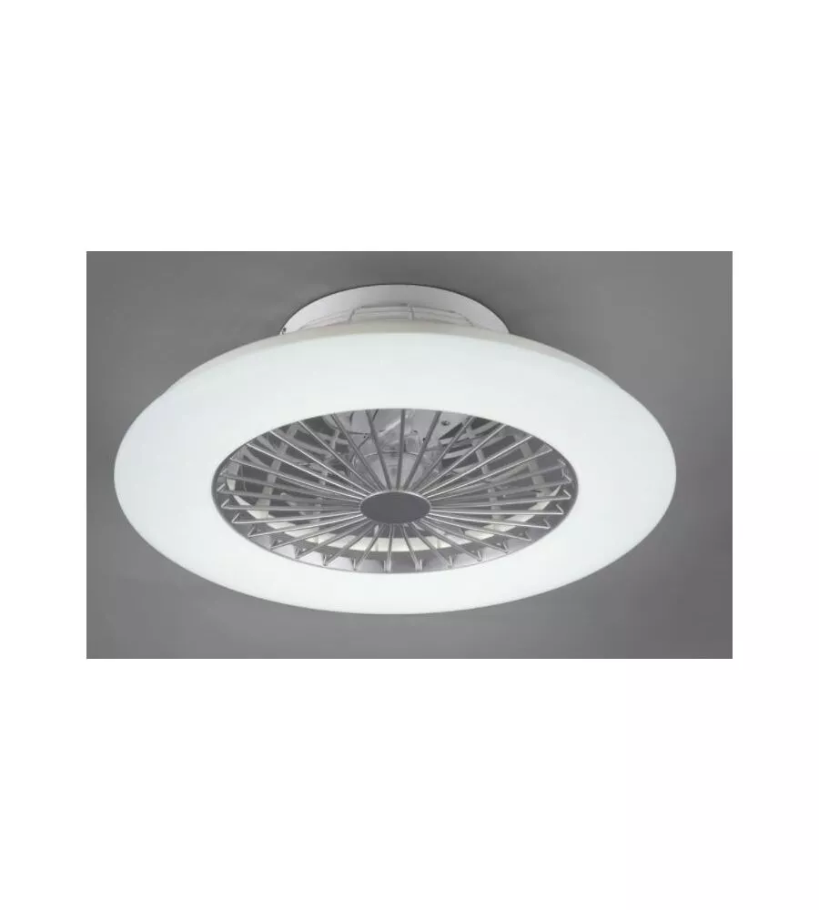 VENTILATORE DA SOFFITTO "STRALSUND" CON LED INCLUSO Ø50 CM, 30W